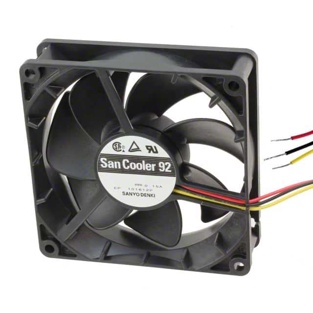 9A0912S4011 FAN AXIAL 92X25MM 12VDC WIRE