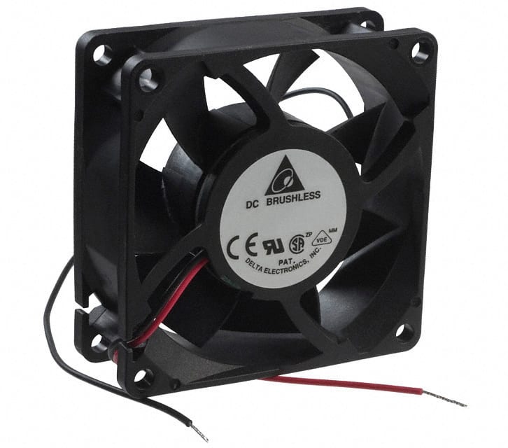 AFB0724M-A FAN AXIAL 70X25.4MM 24VDC WIRE