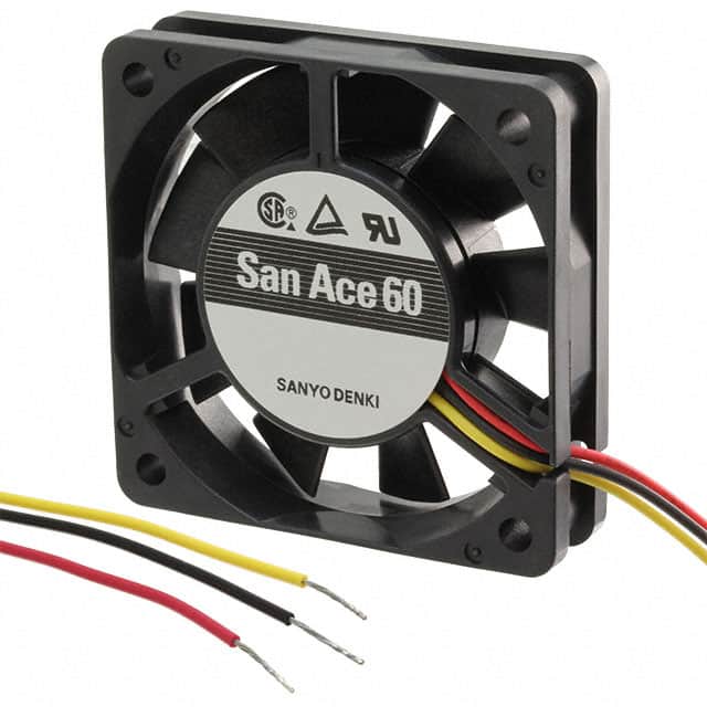109P0612S701 FAN AXIAL 60X15MM 12VDC WIRE