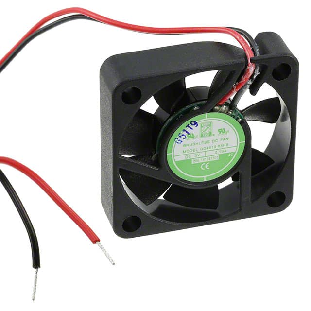 OD4010-05HB55 FAN AXIAL 40X10.5MM 5VDC WIRE