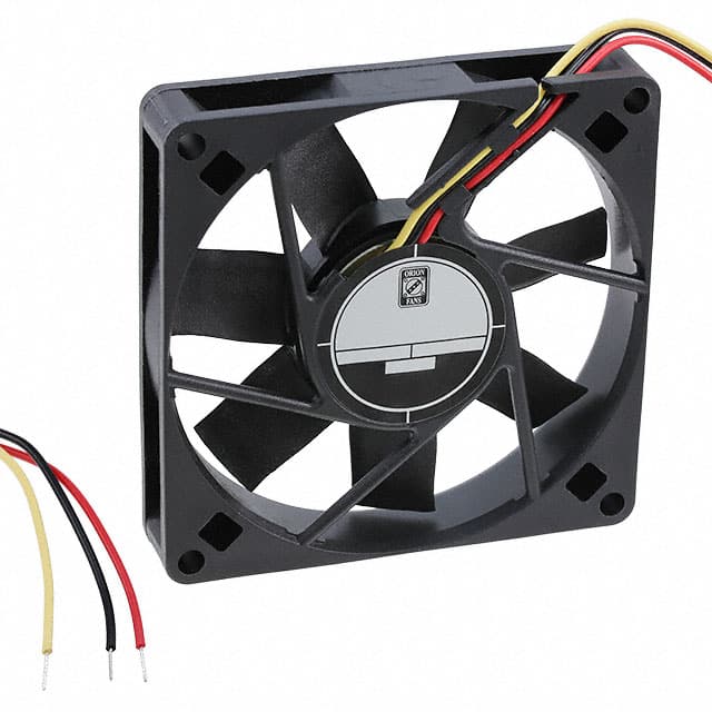 OD8015-24HB02A FAN AXIAL 80X15.5MM 24VDC WIRE