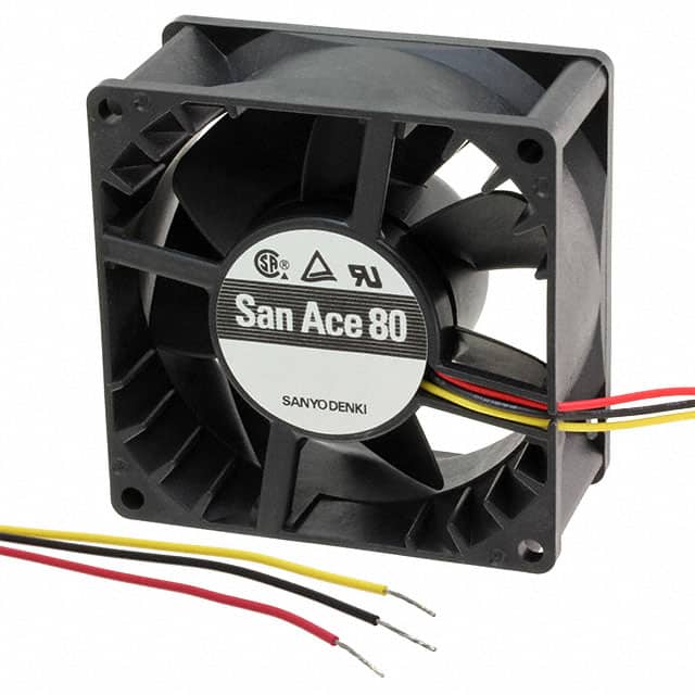 109R0824S401 FAN AXIAL 80X25MM 24VDC WIRE