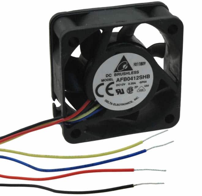 AFB0412SHB-SP04 FAN AXIAL 40X15MM 12VDC WIRE