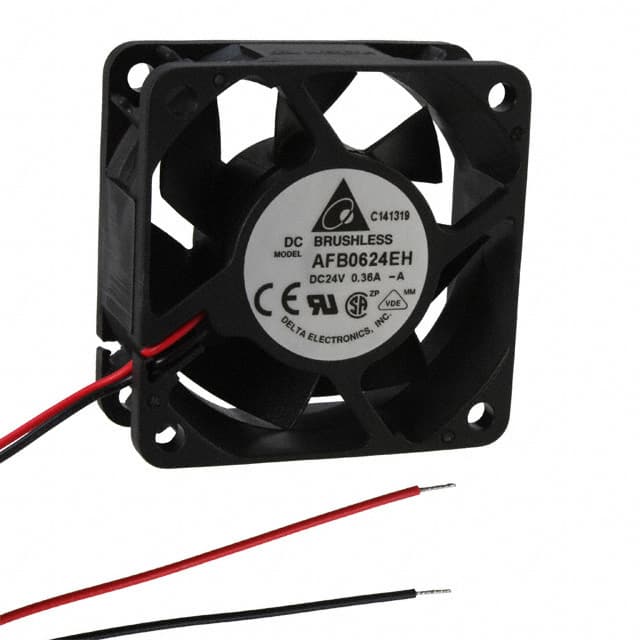 AFB0624EH-A FAN AXIAL 60X25.4MM 24VDC WIRE
