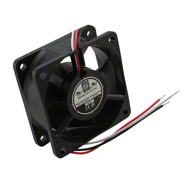 OD6025-24HB01A FAN AXIAL 60X25MM 24VDC WIRE