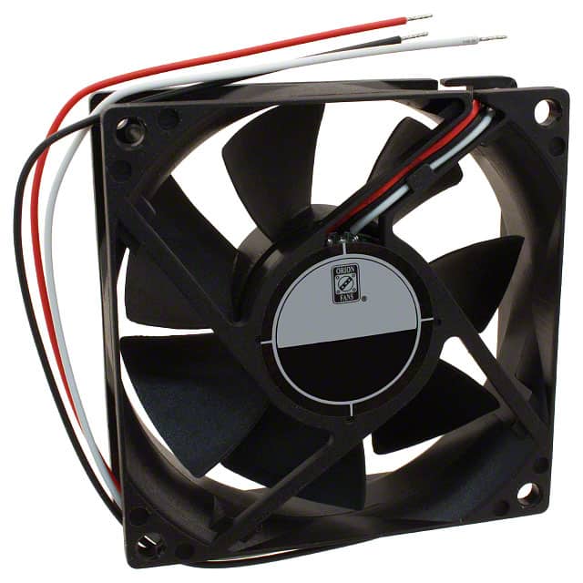 OD8025-24HB01A FAN AXIAL 80X25MM 24VDC WIRE