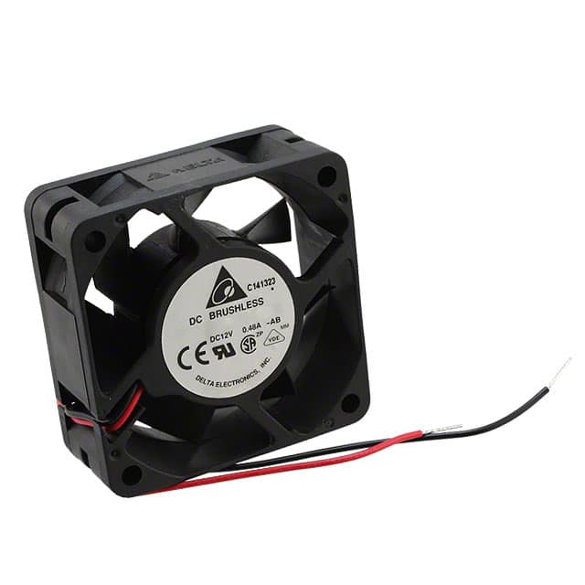 AFB0612EH-AB FAN AXIAL 60X25.4MM 12VDC WIRE