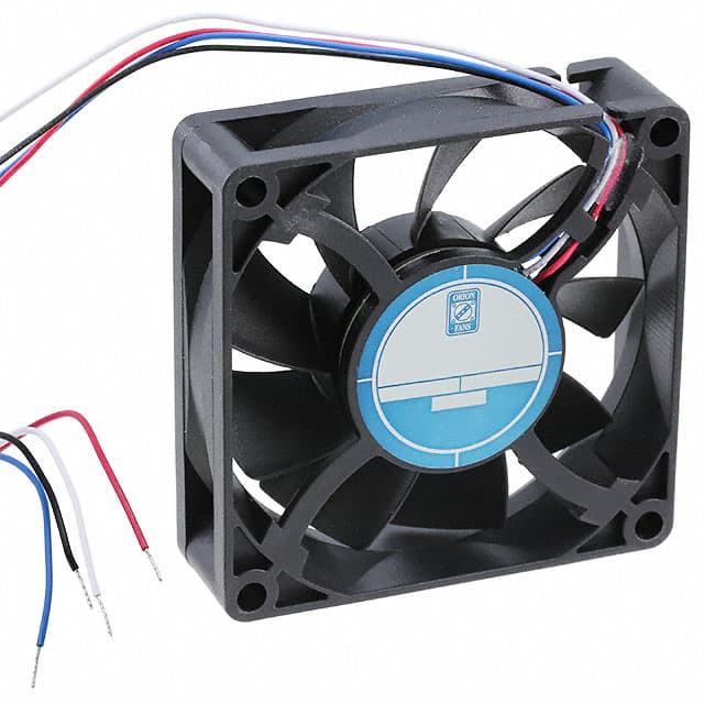 OD7020-12HHB10A FAN AXIAL 70X20MM 12VDC WIRE