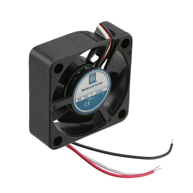 OD3010-12HB01A FAN AXIAL 30X10.2MM 12VDC WIRE