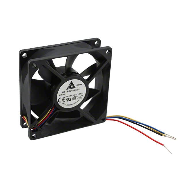 AFB0812SH-TP12 FAN AXIAL 80X25.4MM 12VDC WIRE