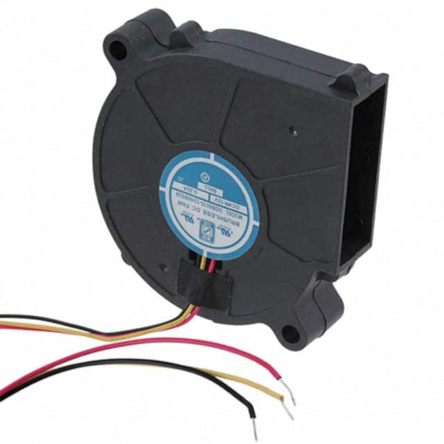 ODB6015-12HHB02A FAN BLOWER 57.25X15.2MM 12VDC