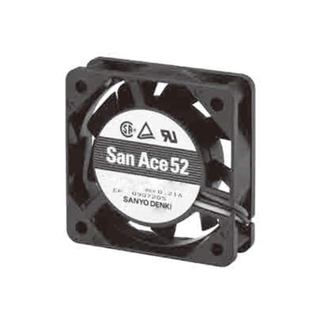 9GA0524P7G001 FAN AXIAL 52X15MM 24VDC WIRE