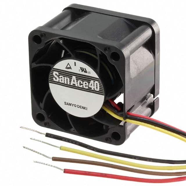 9GA0424P6H001 FAN AXIAL 40X20MM 24VDC WIRE