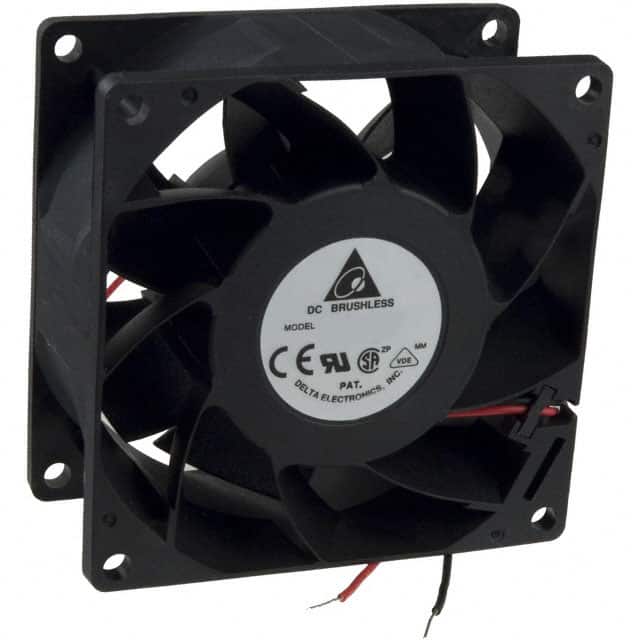 FFB0848SHE FAN AXIAL 80X38MM 48VDC WIRE