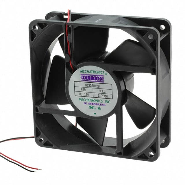 G1238H12B-FSR FAN AXIAL 119X38MM 12VDC WIRE