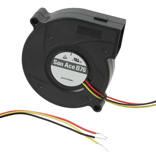 109BD12HC2 FAN BLOWER 76X30MM 12VDC WIRE