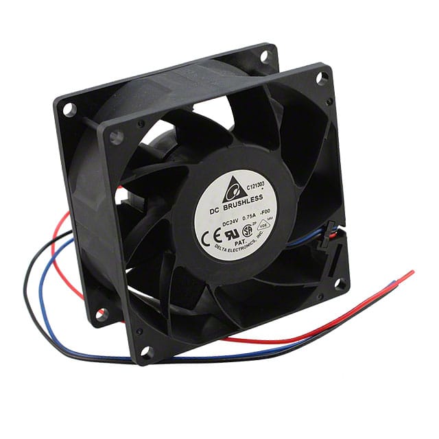 FFB0824EHE-F00 FAN AXIAL 80X38MM 24VDC WIRE