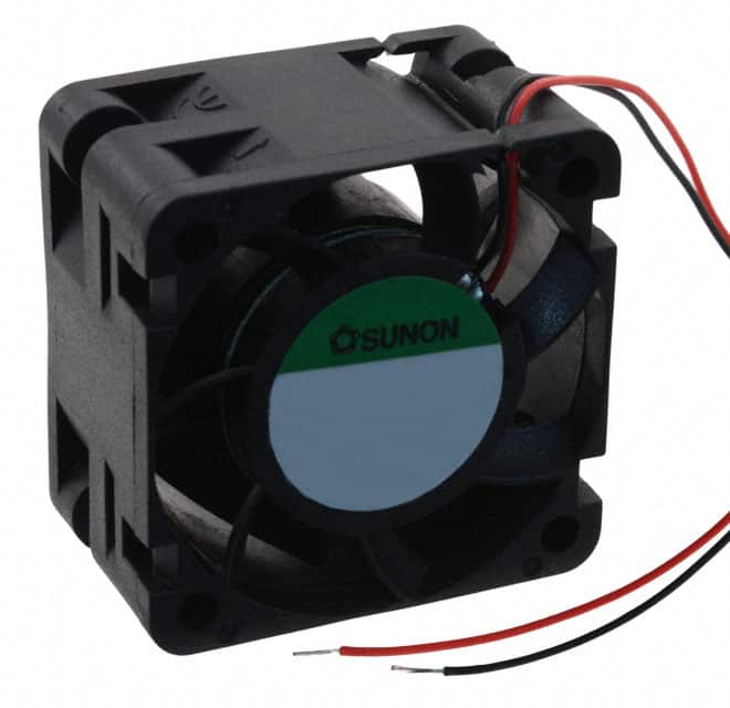 PMD1204PBB1-A.(2).GN FAN AXIAL 40X24MM 12VDC WIRE