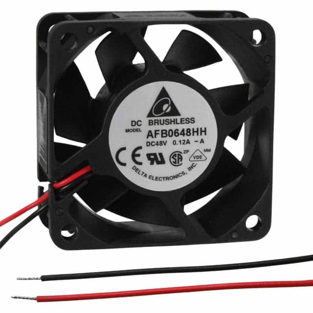 AFB0648HH-A FAN AXIAL 60X25.4MM 48VDC WIRE