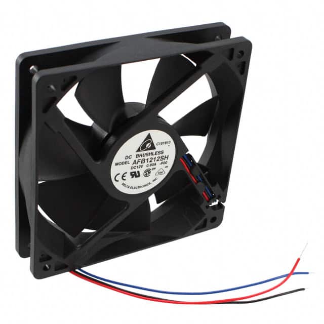 AFB1212SH-F00 FAN AXIAL 120X25.4MM 12VDC WIRE
