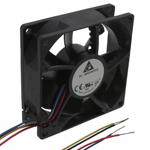 QFR0812SH-CX13 FAN AXIAL 80X25.4MM 12VDC WIRE