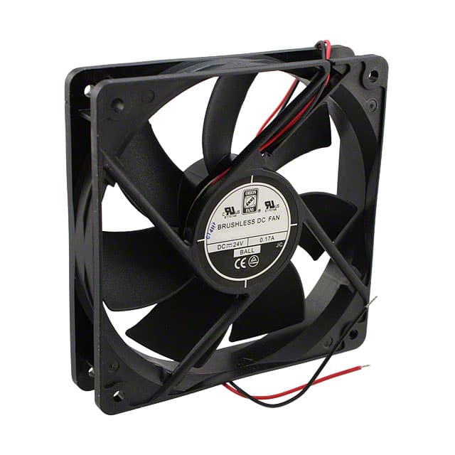 OD1225-24MB FAN AXIAL 120X25MM 24VDC WIRE