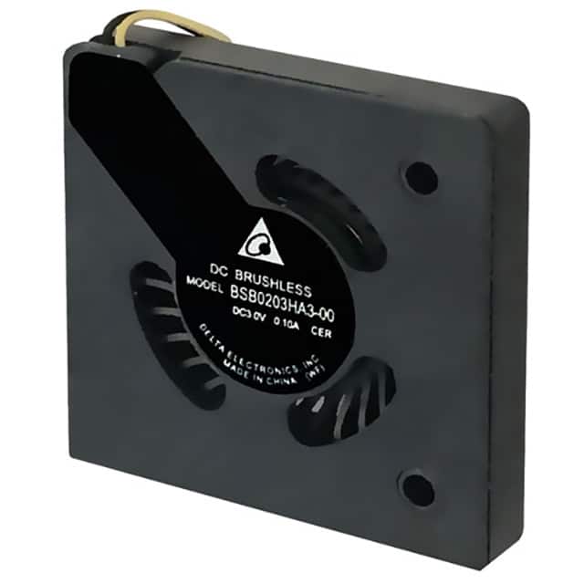 BSB0203HA3-00CER FAN BLOWER 20X3.28MM 3VDC RECT