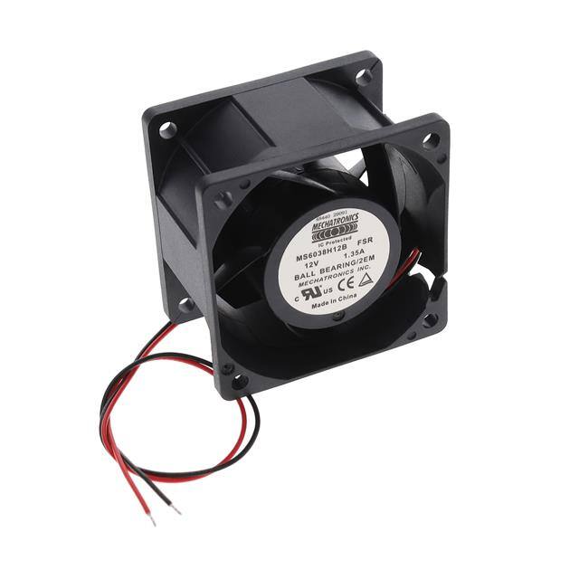 MS6038H12B-FSR-2EM FAN AXIAL 60X38MM 12VDC WIRE