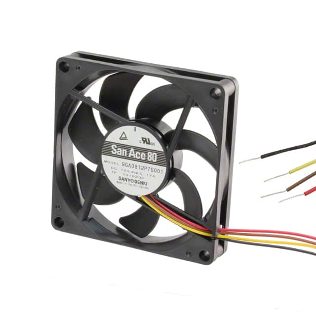 9GA0824P7S001 FAN AXIAL 80X15MM 24VDC WIRE