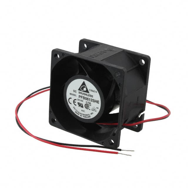 PFB0612SHE FAN AXIAL 60X38MM 12VDC WIRE
