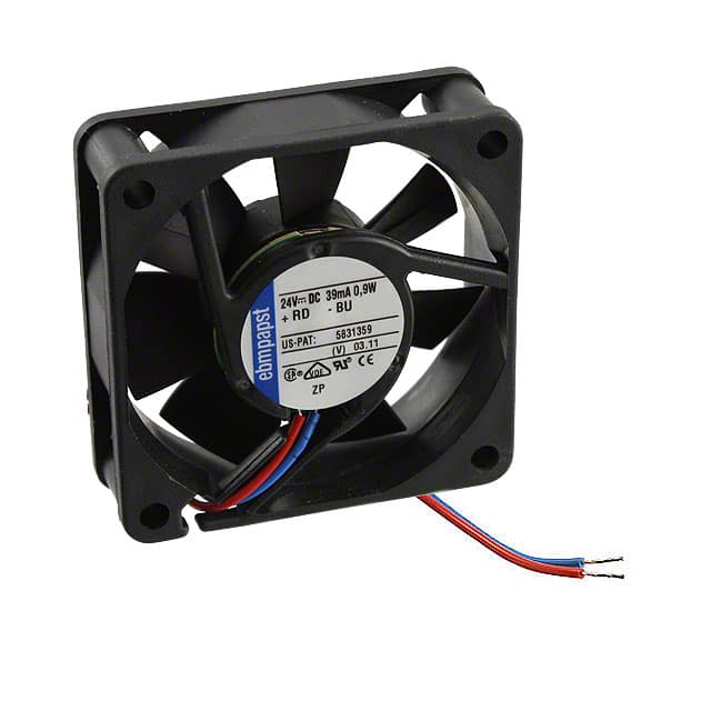 514F FAN AXIAL 50X15MM 24VDC WIRE