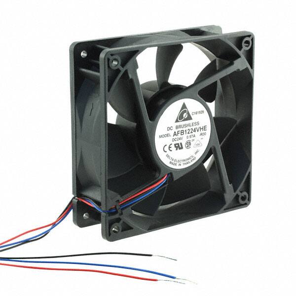 AFB1224VHE-R00 FAN AXIAL 120X38MM 24VDC WIRE