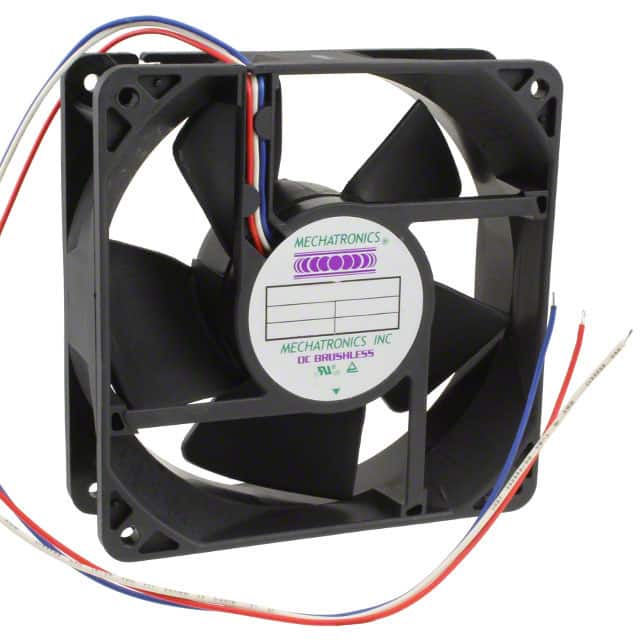 G1238L12B1-FSR-TTL-EM FAN AXIAL 119X38MM 12VDC WIRE