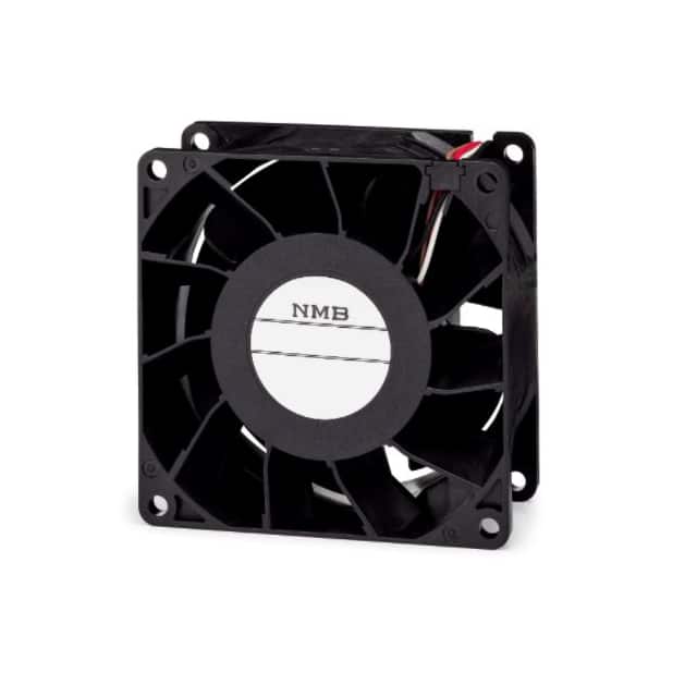08038DA-12S-EW-E6 FAN AXIAL 80X38MM 12VDC WIRE