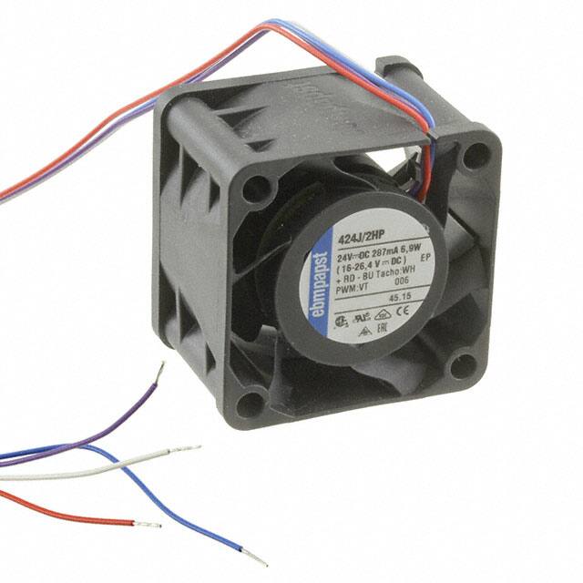 422J/2HP FAN AXIAL 40X28MM 12VDC WIRE