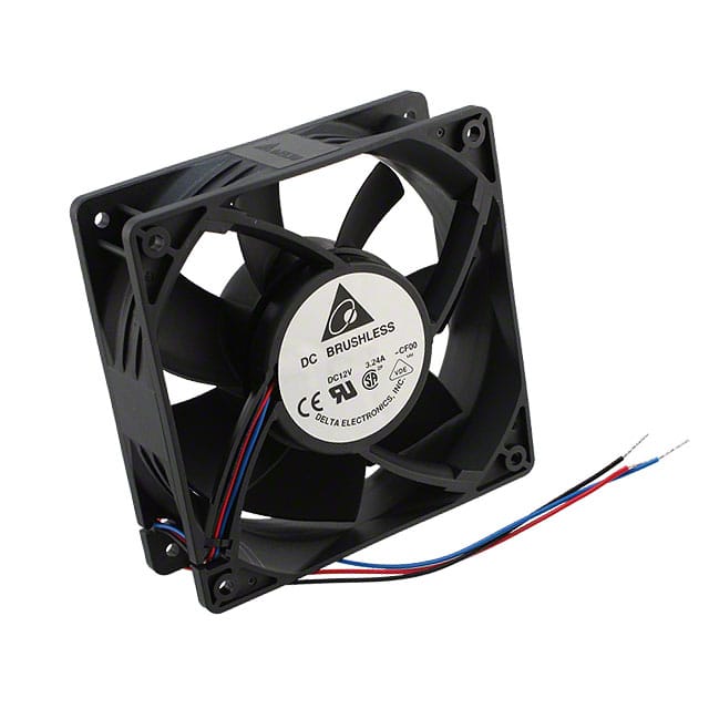 AFB1224HH-R00 FAN AXIAL 120X25.4MM 24VDC WIRE