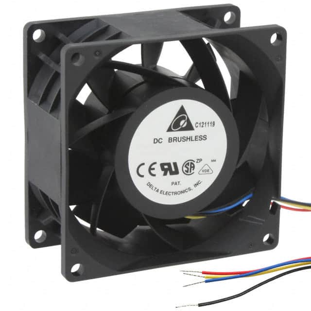 PFC0812DE-SP04 FAN AXIAL 80X38MM 12VDC WIRE