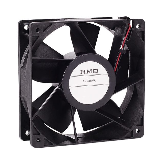 12038VA-24R-GA-00 FAN AXIAL 120X38MM 24VDC WIRE