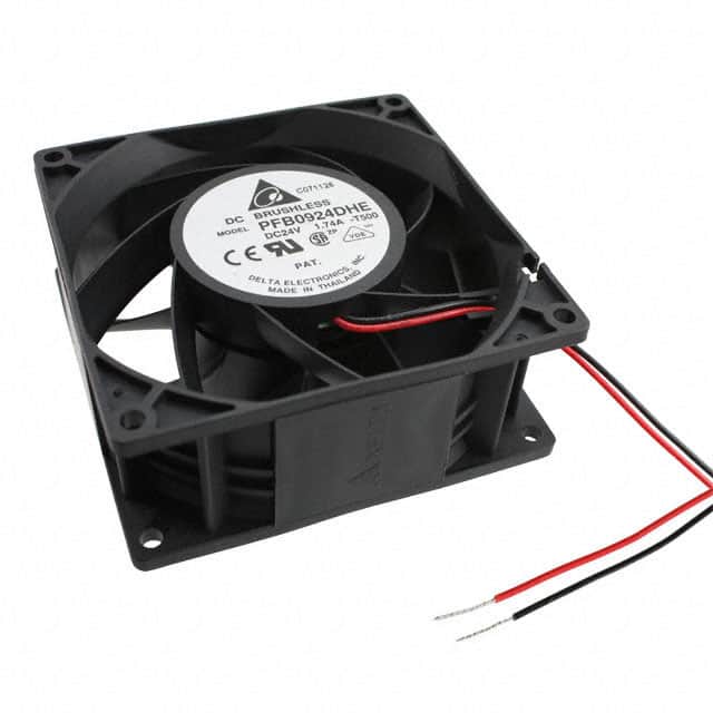 PFB0924DHE-T500 FAN AXIAL 92X38MM 24VDC WIRE