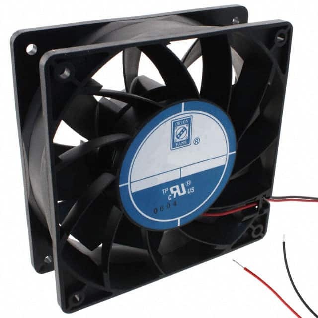 OD1238-12HBVXC FAN AXIAL 120X38MM 12VDC WIRE