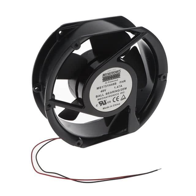 MS1751H48B-FHR-2EM FAN AXIAL 171X51.5MM 48VDC WIRE