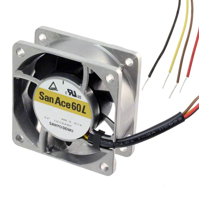 9LG0624P4S001 FAN AXIAL 60X25MM 24VDC WIRE