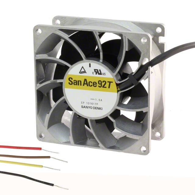 9GT0924P1M001 FAN AXIAL 92X38MM 24VDC WIRE