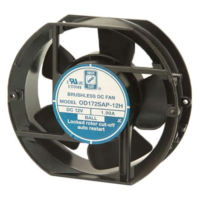 OD172SAP-24HHB10A FAN AXIAL 172X51MM 24VDC WIRE