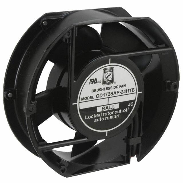 OD172SAP-24HTB FAN AXIAL 172X50.8MM 24VDC TERM