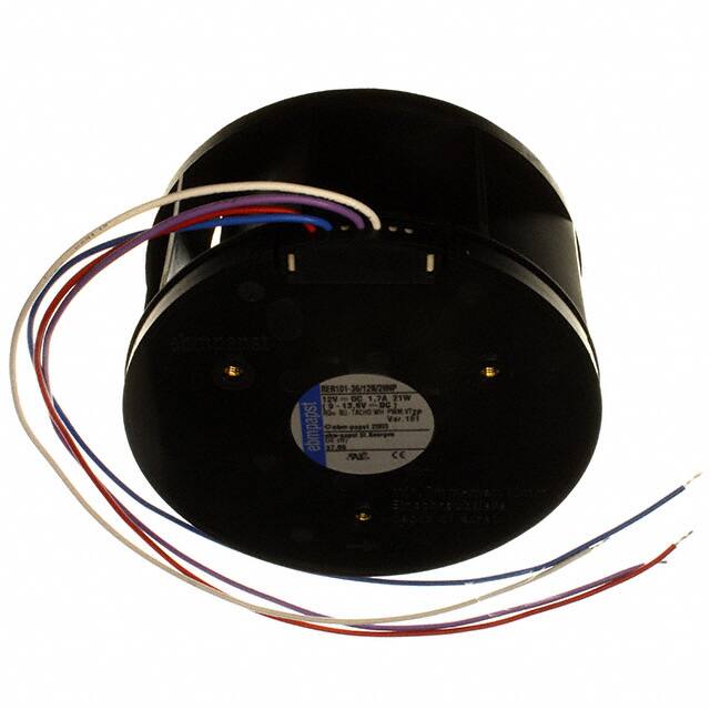 RER101-36/12N/2HHPR-181 FAN IMP MTRZD 101X51.7MM 12VDC