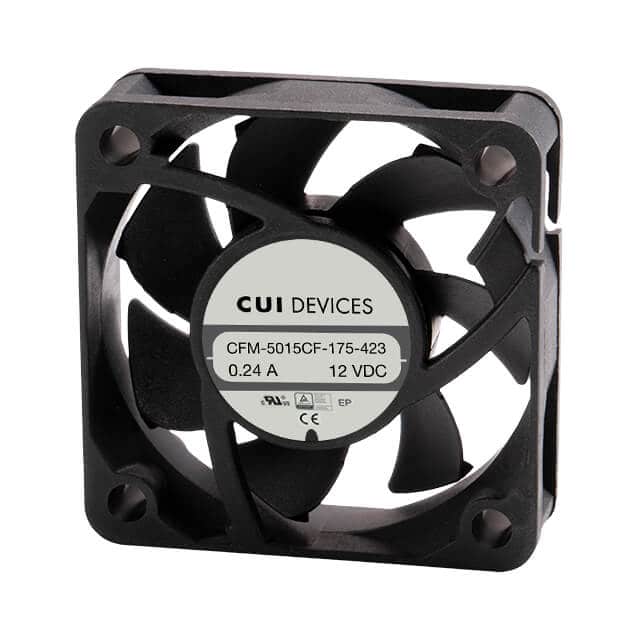 CFM-5015CF-130-224 FAN AXIAL 50X15.5MM 12VDC WIRE
