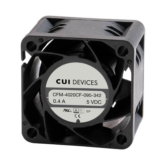 CFM-4020CF-295-342-20 FAN AXIAL 40X20MM 24VDC WIRE