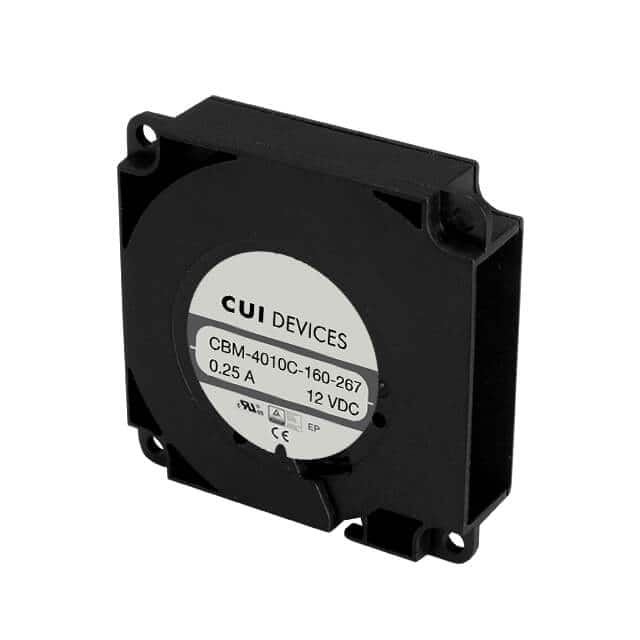 CBM-4010C-160-267 FAN BLOWER 39.5X10MM 12VDC WIRE