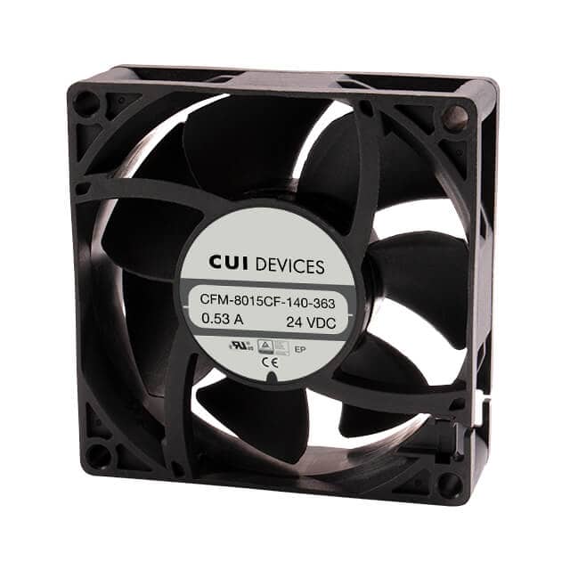 CFM-8015CF-220-213-20 FAN AXIAL 80X15.4MM 24VDC WIRE